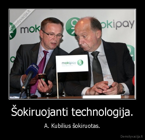 kubilius, nustebintas