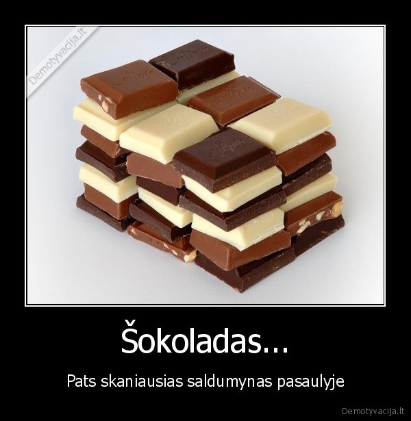 sokoladas, pasaulis, saldumynai