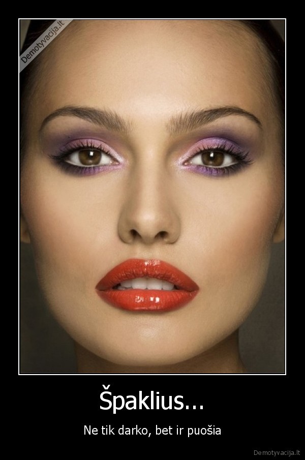 makiazas,spaklius