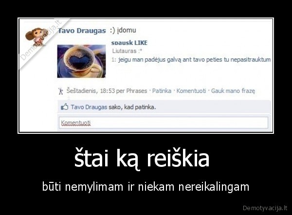 štai ką reiškia 