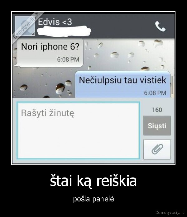 štai ką reiškia