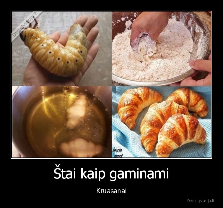 kruasanai,receptas
