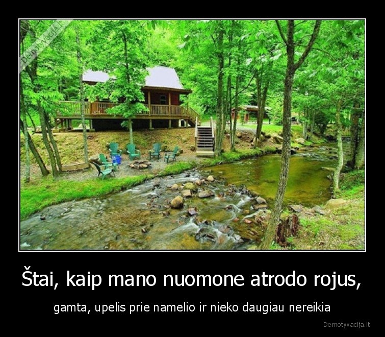 ramybe,rojus,namelis,upe,gamta