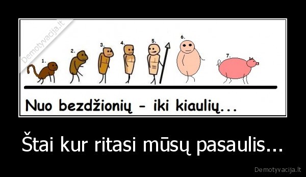 Štai kur ritasi mūsų pasaulis...