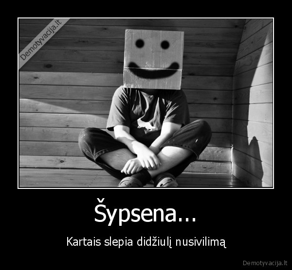 Šypsena...