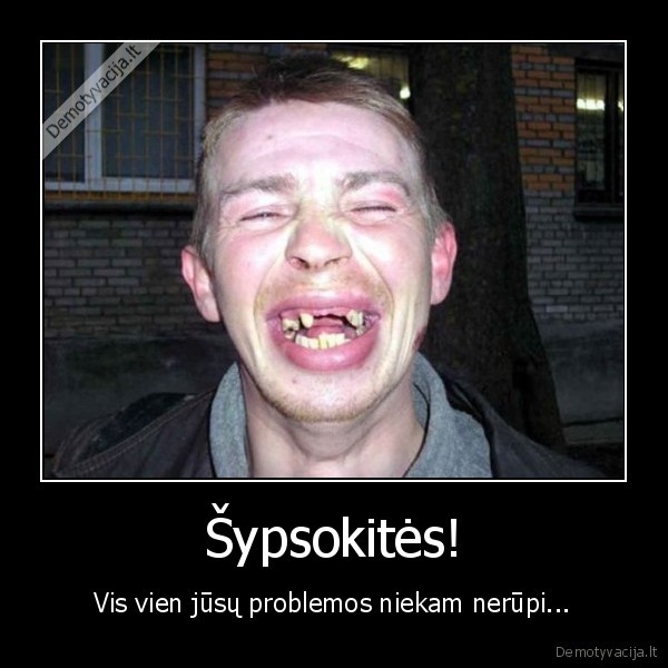 Šypsokitės!