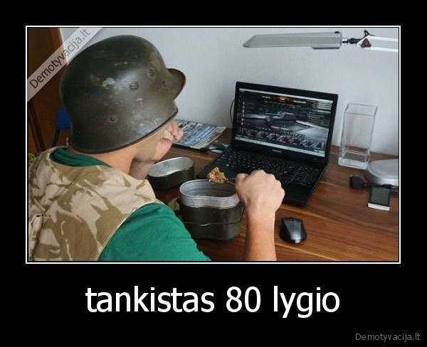 tankistas 80 lygio