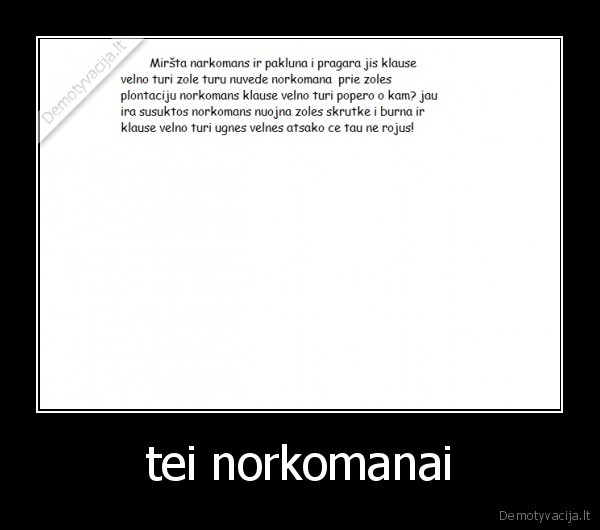 tei norkomanai
