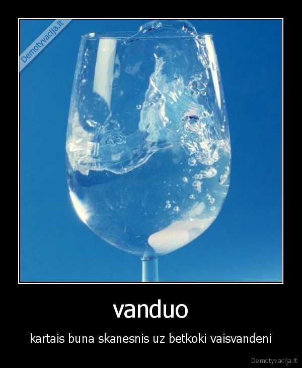 vanduo
