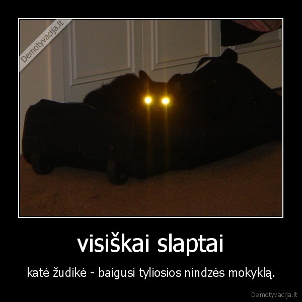visiškai slaptai