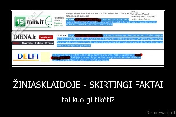 ziniasklaida,tiesa,melas,faktai