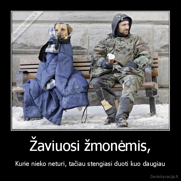 Žaviuosi žmonėmis,