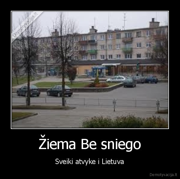 Žiema Be sniego