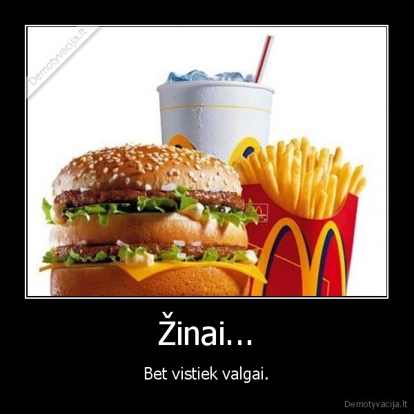 Žinai...