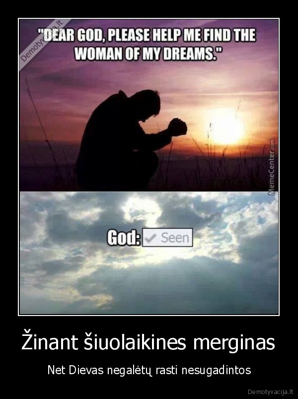 Žinant šiuolaikines merginas