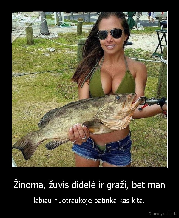 zuvis,kaii, diduma,mergina,papai