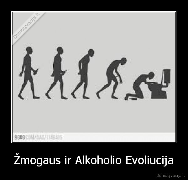 Žmogaus ir Alkoholio Evoliucija