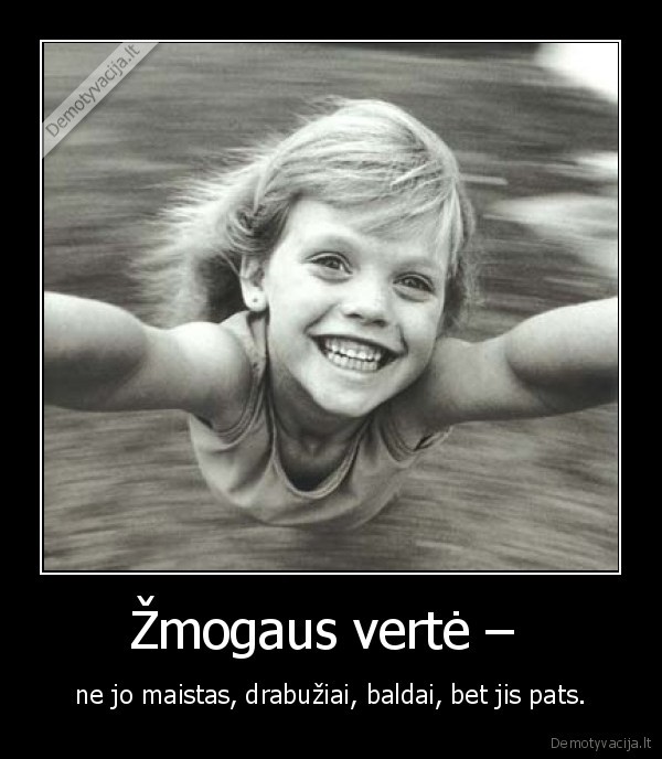 Žmogaus vertė – 
