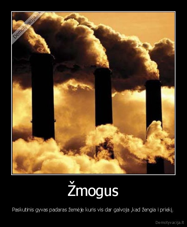 zmogus,gamta,tersalai