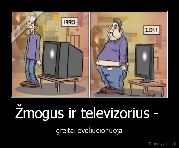 Žmogus ir televizorius - 