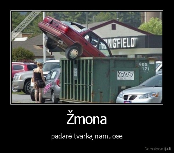 namai,zmona,masina