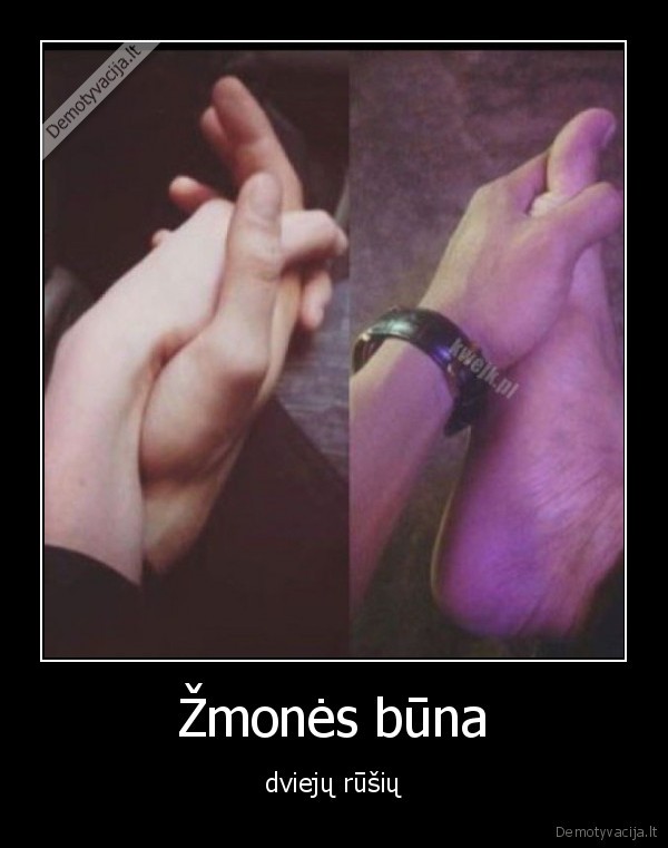 Žmonės būna