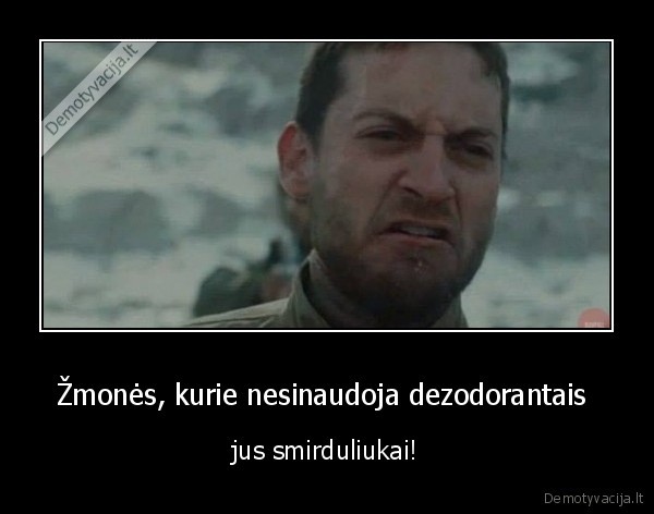 smirda,dezodorantas