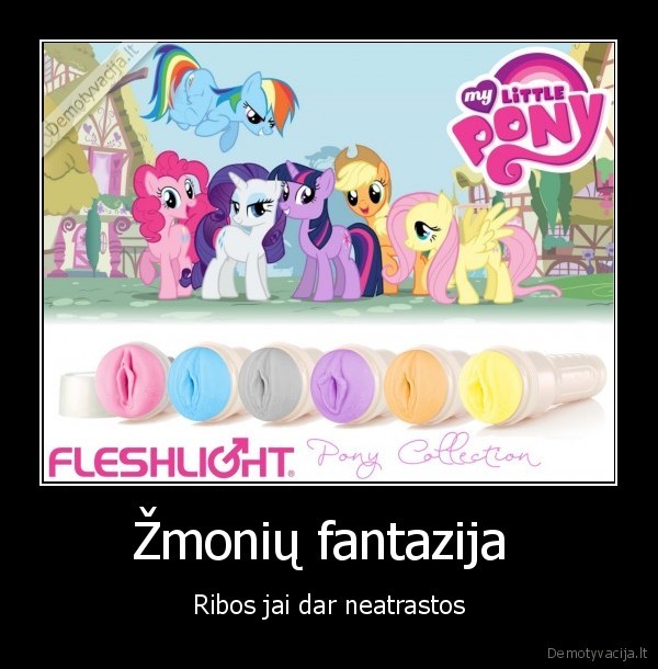 my, little, pony, riba, zmones, fantazija