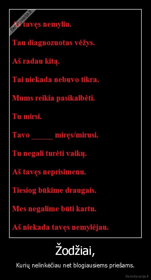 Žodžiai,