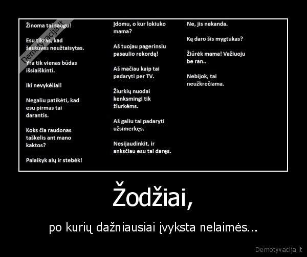 Žodžiai,