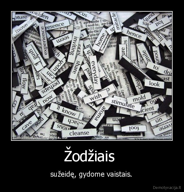Žodžiais 