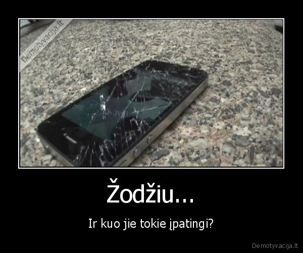 Žodžiu...