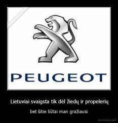  Lietuviai svaigsta tik dėl žiedų ir propelerių - bet šitie liūtai man gražiausi