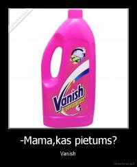 -Mama,kas pietums? - Vanish