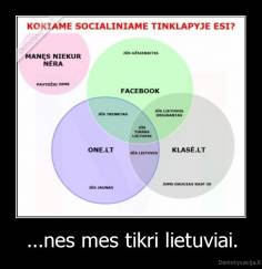 ...nes mes tikri lietuviai. - 