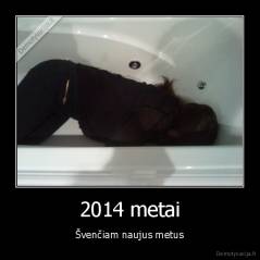 2014 metai - Švenčiam naujus metus