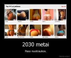 2030 metai - Paso nuotraukos.