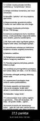 27,5 punktai - ką aš visada darau internete.