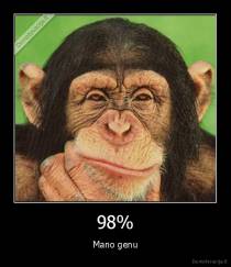 98% - Mano genu