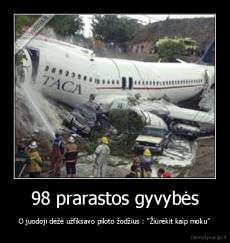 98 prarastos gyvybės - O juodoji dėžė užfiksavo piloto žodžius : "Žiūrėkit kaip moku"
