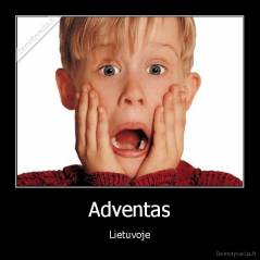 Adventas - Lietuvoje