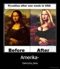 Amerika- - Galimybių šalis