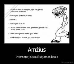 Amžius - Internete jis skaičiuojamas kitaip
