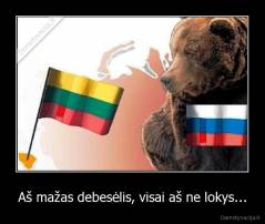 Aš mažas debesėlis, visai aš ne lokys... - 