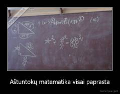 Aštuntokų matematika visai paprasta - 