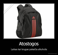 Atostogos - Laikas kai knygas pakeičia alkoholis