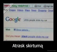 Atrask skirtumą  - 