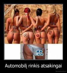 Automobilį rinkis atsakingai - 