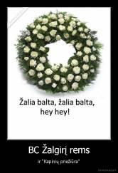 BC Žalgirį rems - ir "Kapinių priežiūra"