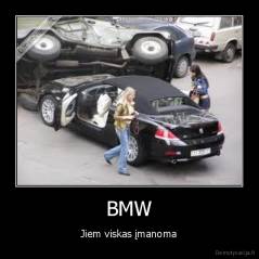 BMW - Jiem viskas įmanoma